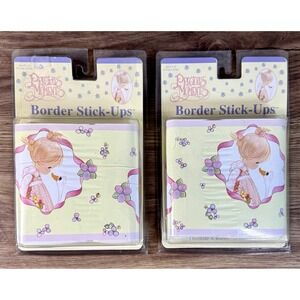 Vintage Precious Moments Nursery Wall Border 5"x15' 1990s Baby Room Pastel Y2K